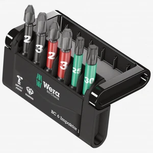 Wera 057695 Bit-Check 6 Impaktor 1 Power Bit Set - PH, PZ und TX - Bild 1 von 1