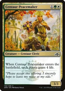 x1 Centaur Peacemaker Guilds of Ravnica MTG 158/259 COMMON M/NM 1x - Picture 1 of 1