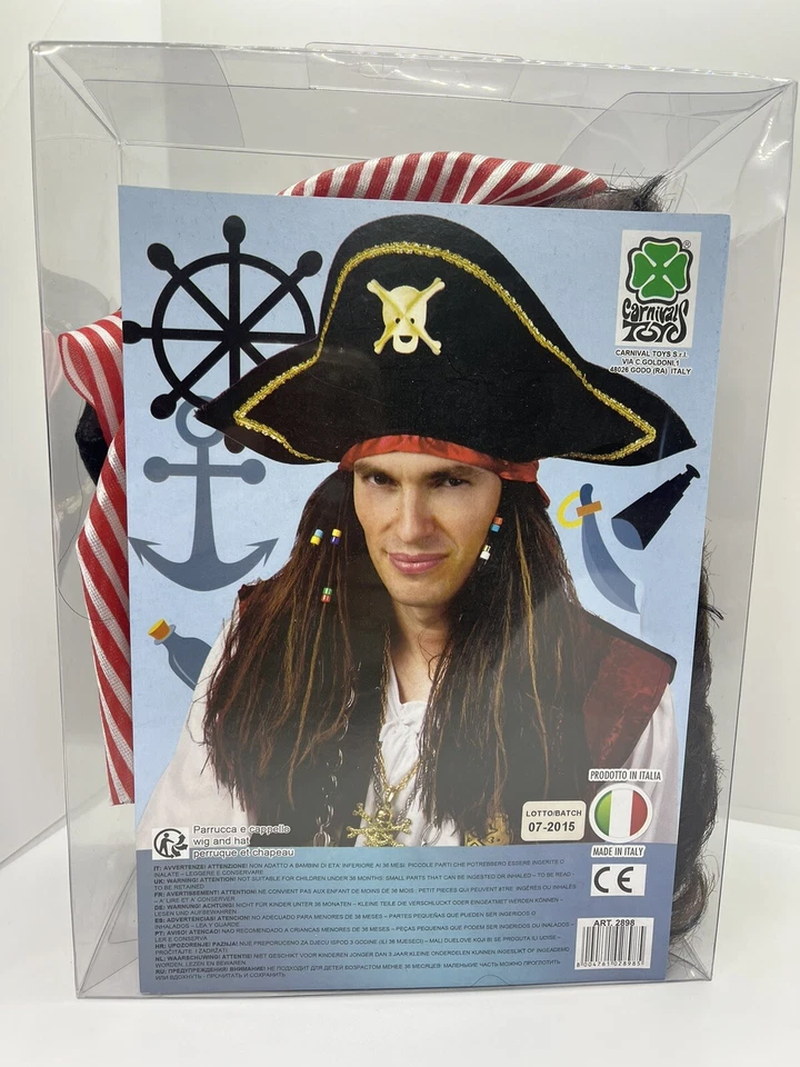 Carnival Toys Parrucca Bionda da Angelo con Aureola - Taglia Unica (02661)