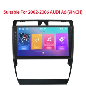 9”For Audi A6 2002-2006 Carplay Android 12 Car GPS Touchscreen Stereo 2+32G - Bild 1 von 6
