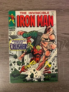 INVINSIBLE IRON MAN #6 OCT 1968 MARVEL COMICS UNICORN STAN LEE GOODWIN CRAIG ad - Picture 1 of 15