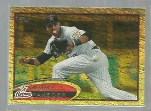 2012 Topps Gold Sparkle #585 Jimmy Paredes (ref56640) - Picture 1 of 1