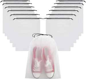 Vorspack Transparent Shoe Bags for Travel Large Clear Shoes Organizers Storage - Picture 1 of 12