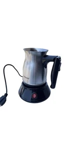 Turkish Coffee Pot, Stainless Steel Arabic, Greek & Turkish Electric Coffee Make - Picture 1 of 3