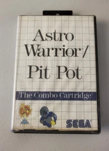 Astro Warrior / Pit Pot - Sega Master System Game *PAL - Free Tracking* - Picture 1 of 3