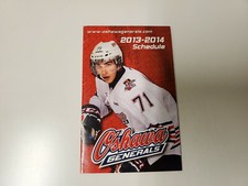 RS20 Oshawa Generals 2013/14 Minor Hockey Pocket Schedule - Molson Canadian