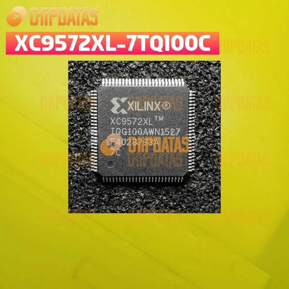 1PCS XILINX XC9572XL-7TQ100C  QFP-100 High-Performance CPLD - Image 1 of 1