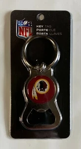 Washington Redskins Bottle Opener Key Ring Tag - FREE SHIPPING - Picture 1 of 3