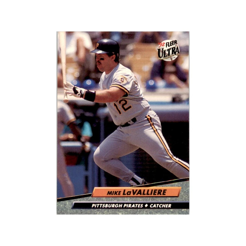 1992 Fleer Ultra Mike LaValliere Baseball Cards #254 - Image 1 of 3