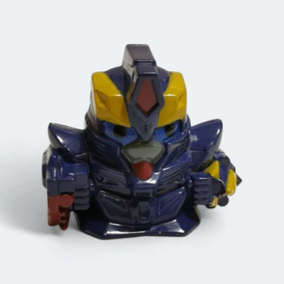 Boneco Bandai Gundam SD miniatura MK3 1,5" azul brinquedo Nestlé colecionável solto - Imagem 1 de 4