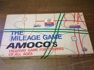 AMOCO THE MILEAGE GAME BOARD GAME HTF RARE 1976 VINTAGE RETRO - Picture 1 of 6