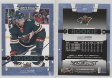 2017-18 Upper Deck Compendium Rookies Blue Justin Kloos #853 Rookie RC