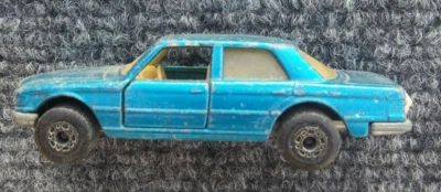 Matchbox SuperFast Mercedes 450 1979 Sel No. 56 AZUL Vintage!! Inglaterra 11 Foto 1 de 4
