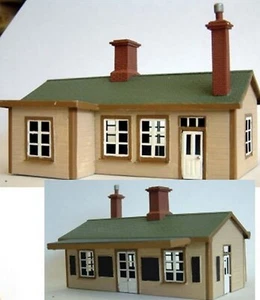 Suburban Station Building Brass F166 UNPAINTED OO Scale Langley Models Kit - Picture 1 of 5