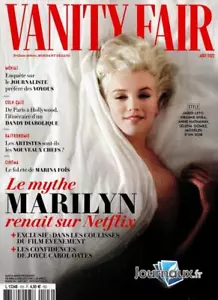 MARILYN MONROE_WHITNEY HOUSTON_Prince ANDREW EPSTEIN FR VANITY FAIR August 2022 - Picture 1 of 1