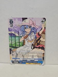 Weiss Schwarz A Spring Moment, Yoshino Date a Live DAL/W79-E088 Uncommon - Picture 1 of 2