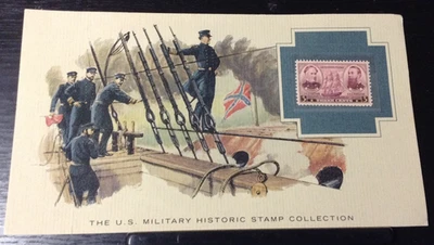 UINTED STATES - PRESENTATION CARD  FARRAGUT & PORTER        mnh        #25079 - Image 1 of 2