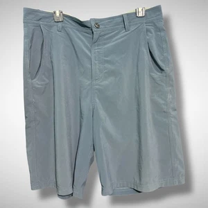 Free Fly Shorts Herren 34 verwaschen blau grau Chino Performance Angeln Bootfahren  - Bild 1 von 8
