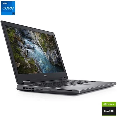 Dell Precision 7530 Laptop: Core i7 16GB RAM 512GB SSD Quadro P3200 Warranty VAT - Image 1 of 4