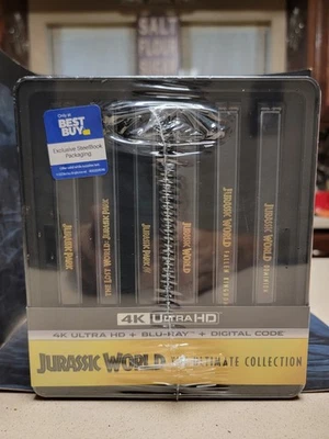 Jurassic World Ultimate Collection - Limited Edition 4K Steelbook [UHD] Best Buy - Image 1 of 4