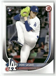 2025 Bowman #12 Roki Sasaki - Picture 1 of 2