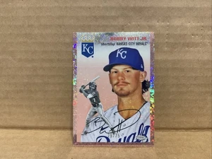 2023 Chrome Platinum Toile Cream Rose Gold Refractors #262 Bobby Witt Jr. /75 - Picture 1 of 5
