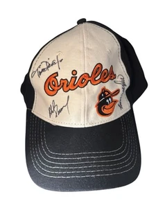 Baltimore Orioles Hat Script Spellout Snapback Autographs - Picture 1 of 8