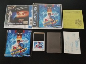 NEC PC Engine Hucard Street Fighter II Champion Edition Import Japanese US SELLE