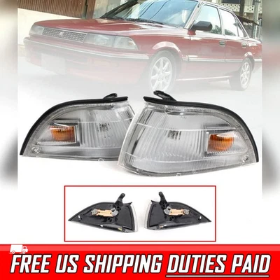 LÁMPARA DE ESQUINA LUZ INDICADORA LATERAL PARA TOYOTA COROLLA AE90 AE92 E90 SEDÁN 1988-92 Foto 1 de 4