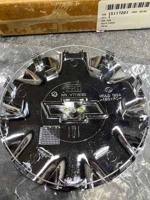 ONE FRONT New Chrome Center Cap for OEM Factory Chevrolet SSR Wheel Chevy Bowtie - Image 1 of 2