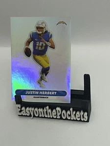 2022 Panini Kid Reporter Mini Holo Justin Herbert #287 Chargers - Bild 1 von 2