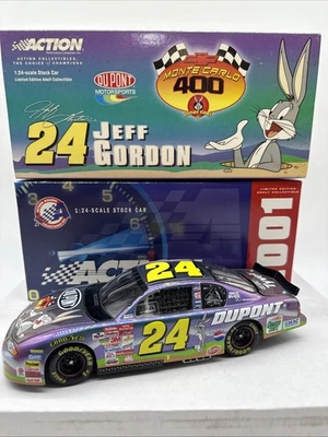 Jeff Gordon #24 2001 Dupont/Looney Tunes Monte Carlo Bugs Bunny escala 1:24 Foto 1 de 4