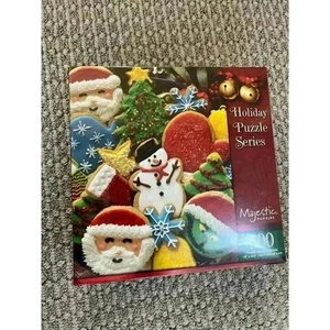 NIP Majestic Puzzles | Holiday Puzzle Series Christmas Cookies | 500 pieces - Picture 1 of 4