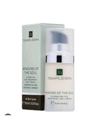 Temple Spa Windows of The Soul Eye GelCream 15ml Hydrating Treatment.RRP£37
