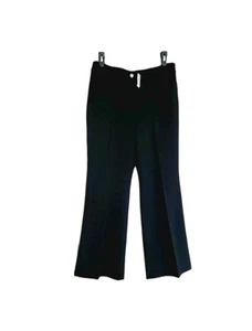 Talbots Providence Flare Leg High Rise Dress Pant Women’s Size 14 Black New - Picture 1 of 10