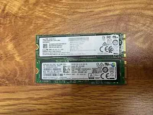2 PACK! 128 GB SSD M.2 2280 SATA Solid State Drive Major Brands, Samsung, LiteON - Afbeelding 1 van 6