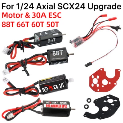 SCX24 Motor Upgrades Kit For 1/24 RC Crawler Axial Scx24 Brushed Esc Motor Combo - Bild 1 von 4