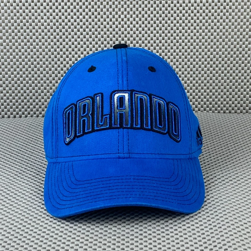 Orlando Magic Adidas NBA Hat Mens Small Medium Blue Cap Logo Embroidered - Image 1 of 4