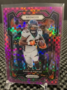 2023 Panini Prizm Purple Power Samaje Perine /49 Denver Broncos #88 - Picture 1 of 2