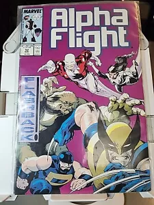 Marvel Comics Alpha Flight #52 1987 Copper Age - Picture 1 of 5