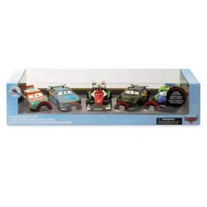 NIB Disney Parks Store Pixar Cars 5 Pullback Die Cast Racers Multi Pack - Picture 1 of 2