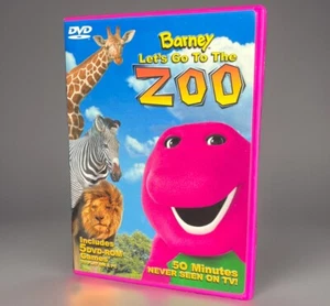 Barney & Friends DVD - Let's Go To The Zoo - Learn About Animals - FREE SHIPPING - Imagen 1 de 3