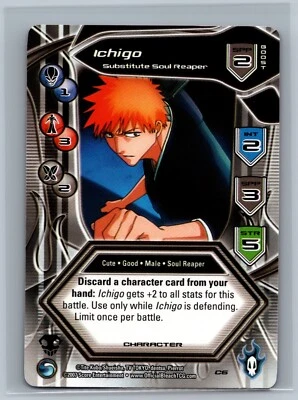 Bleach TCG Ichigo Substitute Soul Reaper #C6 1st Edition CCG - Image 1 of 2