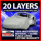20 Layer Car Cover Fleece Lining Waterproof Soft Breathable Indoor Outdoor 17323