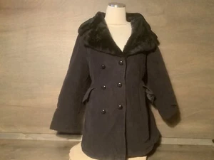 CS Signature Women's Button Down WARM Jacket ~ Black -SIZE SMALL QUILTED LINED - Picture 1 of 7