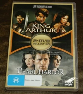2- DVD Collection King Arthur & Pearl Harbour PO2040 - Picture 1 of 5
