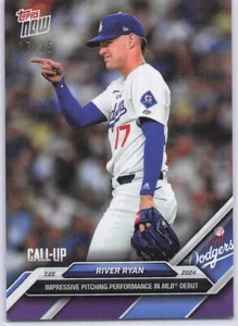 2024 Topps Now 459 River Ryan Impressive in MLB Debut (CU) 17/25-Free Shipping! - Picture 1 of 2