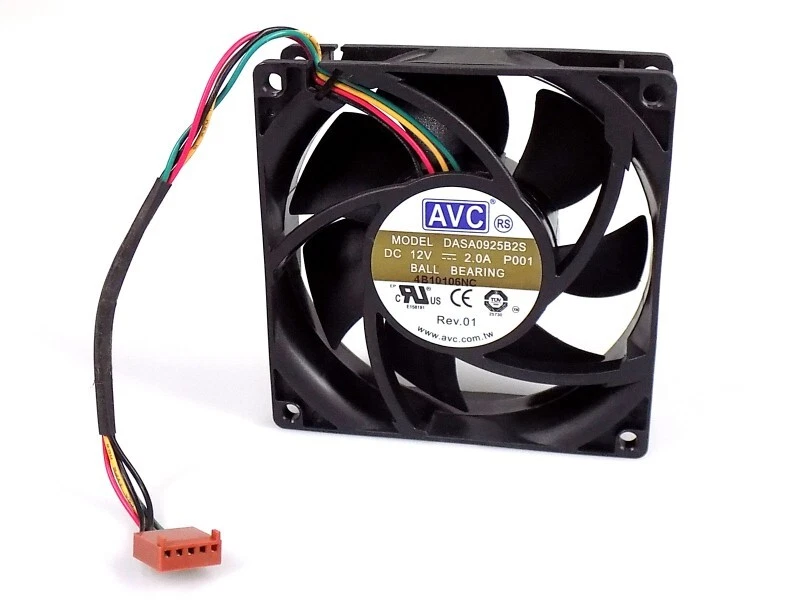 HP 511774-001 DASA0925B2S-P001 12V Gehäuse Fan Lüfter Kühler 92x92x25mm, TOP, OK - Bild 1 von 1