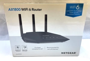 NETGEAR Nighthawk RAX10 Dual-Band Wi-Fi 6 Router New in Shrink Wrap - Picture 1 of 4