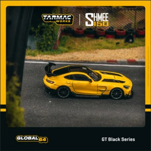 Coche modelo diecast Tarmac Works 1:64 GT Black Series SHMEE150 - Imagen 1 de 3